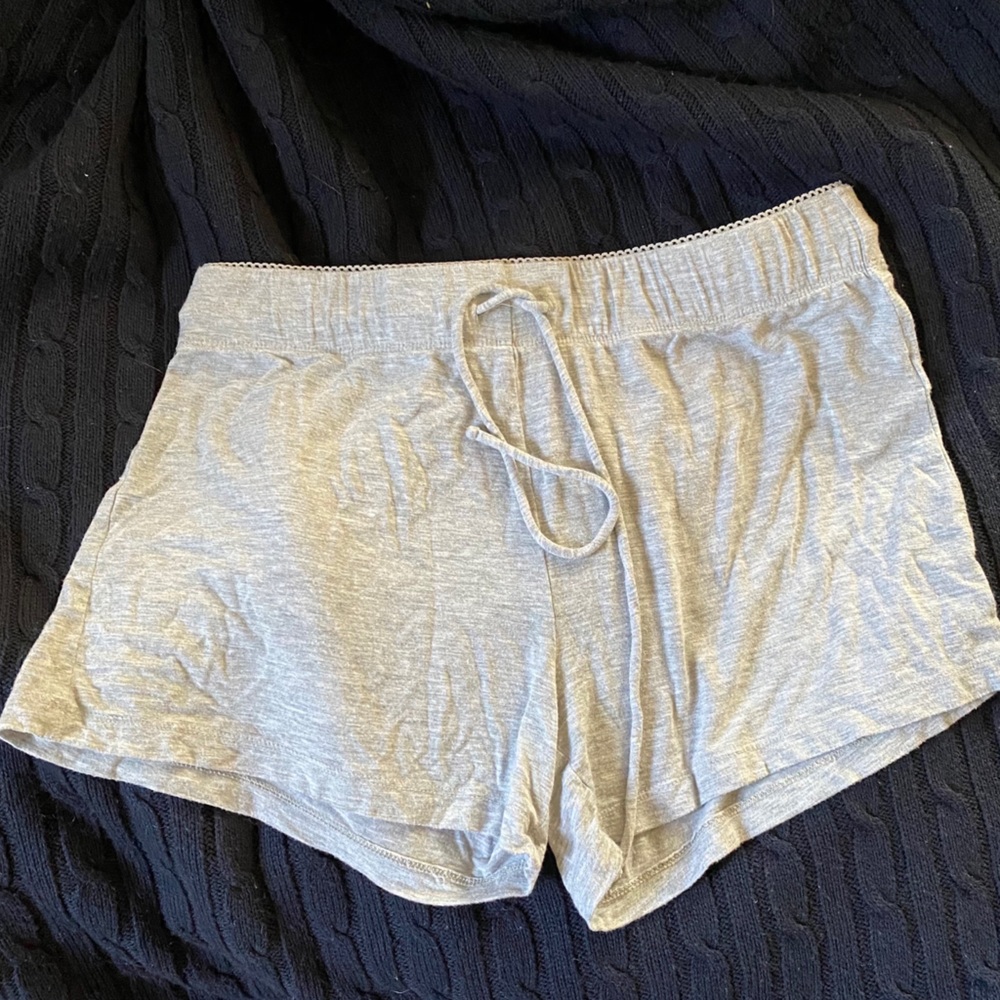 flowy soft grey shorts size M